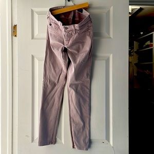 AG pale pink skinny jeans